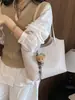 Bolso tote de hombro único de alta gama transfronterizo para mujer, nuevo patrón tejido de moda, gran capacidad, para ir al trabajo, bolso tipo cesta para debajo del brazo