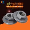 Porca com flange hexagonal alargada aço carbono hexágono externo flange alargado porca com borda grande porca com flange soldada
