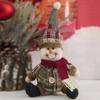 Novas Decorações de Natal Transfronteiriças Boneca Luminosa Rudolph Boneco Velho sem Rosto Enfeites Pequenos Presentes de Natal