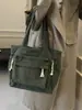 Bolsa de Veludo de Alta Qualidade Grande Capacidade Feminina 2024 Nova Moda Bolsinha de Ombro para Viajante Bolsa Tote Transfronteiriça