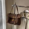 Bolso Bandolera Retro para Mujer 2024 Nuevo Otoño e Invierno Gran Capacidad para Viajar al Trabajo Bolso de Hombro y Axila Bolso de Mano Casual y Más Fácil de Combinar