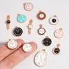Accesorios de Joyería de Aleación para Bricolaje, Varios Relojes, Despertadores, Colgantes con Goteo de Aceite, Pulseras de Venta Caliente Transfronteriza, Colgantes para Llaves