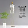 Mannequin para Loja de Roupas Props Boneco de Meio Corpo Suporte de Exibição Janela Versão Coreana Clavícula Peito Pequeno Suporte de Modelo Feminino com Cabeça