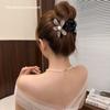 Estilo Francês Estilo Chanel Girassol de Strass Presilha de Agarre 2024 Nova Alta Qualidade Grampo de Cabelo Clip de Tubarão Clip de Cabelo Acessórios de Cabelo