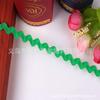 Manta con Borla de Poliéster 0.5mm Borde Curvo Cinturón Accesorios para Ropa Encaje de Color Decoración Encaje Curvo Pequeño en Forma de S