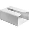 Caja de pañuelos sin perforaciones, creativa, para cocina, sala de estar, para colgar en la pared, soporte para papel higiénico, caja de papel