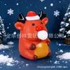 Brinquedos de Estourar Bolhas e Apertar de Natal Transfronteiriços, Brinquedos de Vinil para Alívio de Estresse Boneco de Neve e Rena