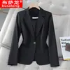 Novo Terno Profissional Feminino Bergamong Kingong de Manga Longa Roupas Formais Jaqueta Feminina Roupa de Trabalho 9680