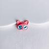 Lindo monstruo de verano, gato, bricolaje, marca de moda con cuentas, personalidad de moda, agujero recto, aleación, pintura en aerosol, accesorios de joyería