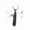 Pajarita de graduación para mujer, color vino tinto, estilo académico japonés JK, accesorios para uniformes escolares gratuitos.