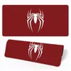 Mouse Pad Longo para Escritório Tamanho Grande Meninas Spider-Man Desenho Animado Borda Espessada com Travamento Rápido Mousepad Pad