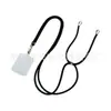 Nuevo material reciclado material tejido cordón para teléfono móvil multifuncional anti-pérdida tarjeta desmontable bandolera cordón para teléfono móvil