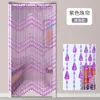 Nova Cortina de Contas de Cristal Cortina de Porta Divisória, Instalação sem Furos, Adequada para Banheiro, Entrada, Decoração de Sala de Estar, Corredor, Uso Doméstico Cortina de Contas