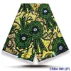 Estilo transfronterizo de comercio exterior tela batik de doble cara falda colorida para mujer tela estampada étnica en stock al por mayor