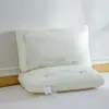 Funda de Almohada Bordada con Proteína de Seda Clase A para Adultos, Adecuada para Soporte Cervical, Dormitorio Individual, Hotel, Par de Almohadas Suaves para Uso Doméstico