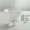Copo de Vidro Criativo, Luxo Acessível, Copo Bonito, Copo de Café com Fundo de Bola, Copo de Suco, Copo Especial para Cocktail de Bar