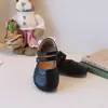 Zapatos de Cuero para Niñas Zapatos de Princesa para Niños 2025 Otoño Nuevo Estilo Zapatos Planos para Niña Suela Suave Primavera y Otoño Mary Janes para Bebé