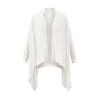 Camisa Respirável Irregular de Manga Longa com Ar Condicionado Tencel Leve Jaqueta com Proteção Solar Cardigan de Verão para Mulheres Top Básico