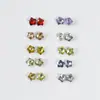 Estrella de Mar Apilada de Pedrería Irregular de Forma Puntiaguda Súper Brillante de Colores Accesorios Mixtos para Uñas DIY Mini Zirconio Pequeño Transfronterizo