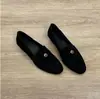 Versão em pele de ovelha~Mocassins versáteis de camurça macia estilo vintage para mulheres com bico quadrado e salto grosso, sapatos de calçar para o dia a dia