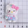 Venta Caliente Gatito Chef Lindo Hamburguesa Tostada Accesorios para el Cabello Funda de Teléfono Materiales para Manualidades Venta Directa de Fábrica al por Mayor