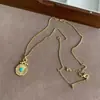 Novos Brincos de Moeda de Ouro com Totem Tribal, Retrô Elegantes, Brincos Simples e de Alto Padrão, Brincos de Design de Nicho de Luxo Acessível