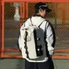 2026 Nuevo Modelo Bolsa Multifuncional con Cordón de Bloques de Color Deportivo para Raquetas de Bádminton y Tenis, Se Puede Usar como Mochila o Bolso de Mano