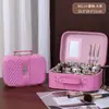 Nova Bolsa de Maquiagem Portátil para Mulheres, Bolsa de Armazenamento de Viagem de Grande Capacidade, Fabricante Popular de Estojo de Maquiagem Pequeno Portátil