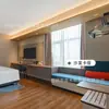 Muebles para Hotel Vacacional Elección Inteligente Habitación Estándar Juego Completo Habitación Modelo Casa de Huéspedes Apartamento Cama Contenedor Habitación de Huéspedes Cama Doble Hotel