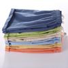 Pantalones de Verano Calientes de Playa para Niños y Niñas Pantalones Cortos Casuales Delgados de Color Sólido de Algodón y Lino para Bebés Pequeños y Medianos