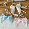 Cuero PU Felpa Grabado Alas de Murciélago Diablo Material Hecho a Mano DIY Decoración Lolita Accesorios de Abanico de Soporte