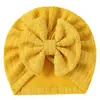 Sombrero Hiyab con Patrón de Trigo Estilo Comercio Exterior para Niños, Sombrero con Lazo para Bebé, Sombrero Indio con Patrón de Trigo para Bebé, Gorro para Recién Nacido