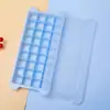 Molde de Cubitos de Hielo de Silicona Caja de Hielo para Refrigerador Bandeja de Hielo Suave Modelo de Comida para Bebés Cubitos de Hielo Caseros Congelados