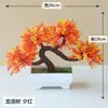 Enfeites para Armário de Vinho, Vasos de Plantas, Flores de Plástico, Flores Artificiais, Pequenos Enfeites Decorativos de Bonsai, Plantas Verdes, Flores, Metabo