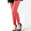 Meias de Rede Moda Nove Pontos Femininas Sexy Meias de Rede Vazadas Leggings Nove Pontos Meias de Rede Calças Meias de Rede