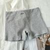 Calça de Segurança Antiexposição para Mulheres Três em Um Branca 2025 Nova Algodão Puro 10A Antibacteriana Vestível Respirável Shorts