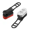Luz Trasera para Bicicleta, Luz de Advertencia Nocturna Multifuncional Impermeable de Alto Brillo, Equipo Magnético Portátil para Ciclismo de Montaña y Carretera