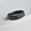 Estilo Europeo y Americano Nuevo Anillo de Número Romano de Acero Inoxidable Moda Urbana Hip-Hop Acero de Titanio Anillo de Corrosión Oro Rosa para Hombre
