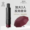 Sombrilla Personalizada para 3 Personas, Ampliada, Engrosada y Reforzada, Adecuada para Hombres y Mujeres, Doble Uso para Sol y Lluvia, Resistente a Tormentas, Sombrilla Plegable para el Sol