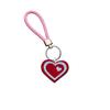 Llavero de cuerda trenzada creativa de la serie San Valentín de Amazon, accesorios Dunhuang, llavero trenzado creativo.