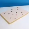 Suministro spot de fabricantes 100 agujeros soporte interno de esponja anular 100 pendientes taladro exhibición almacenamiento