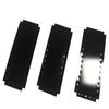 Retardante de llama 0.25mm negro PC Mylar junta aislante para condensador electrolítico de aluminio caja de aislamiento de potencia totalmente de aluminio