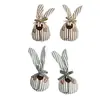 Acessórios de broche de animais de desenho animado estilo japonês com enchimento de algodão, peças decorativas pequenas fofas, materiais semiacabados para artesanato de bordado DIY