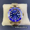 Aliexpress Automático Negro Fantasma del Agua 3235 Fantasma del Agua Verde Oro Completamente Dorado Submarinista Reloj Mecánico Venta al por Mayor