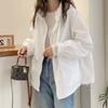 NUNBAI European Station Casaco com capuz feminino All-match Primavera e Outono Nova chegada plus size Casaco Drainlike Outer Jacket