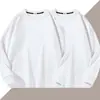 Moletom Masculino com Gola Redonda Estampado, Novo Pulôver de Manga Longa Solto e Grosso para Primavera e Outono, Camisa Básica Versátil da Moda para Homens Modernos