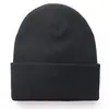 Gorro Acrílico Cálido de Color Puro para Exteriores Listo para Usar del Fabricante, Gorro Exquisito, Mismo Estilo para Hombres y Mujeres, Gorro de Punto Personalizado, Gorro de Lana