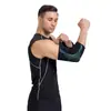 Coderas de Compresión Tejidas Deportivas, Mangas de Brazo Transpirables Antideslizantes para Baloncesto, Coderas de Nylon para Baloncesto y Voleibol
