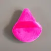 Esponja de Polvo Suelto de Doble Cara Triangular Flocada Transfronteriza Esponja de Maquillaje con Cojín de Aire Esponja de Polvo Denso Terciopelo de Cristal Súper Suave Esponja de Polvo Forma de Gota de Agua