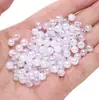Paquete de Materiales para Pulsera Collar de Abalorios Redondos Transparentes Color AB Hechos a Mano DIY Joyería